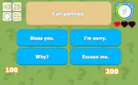 Spanish English Learning Game Screen Shot 0