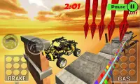 Impossible car escape 3d stunts Speed Racing mania Screen Shot 4