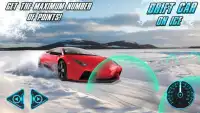 Drift Car en el hielo Screen Shot 0