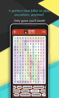 Word Search Fun - Word Game Screen Shot 4