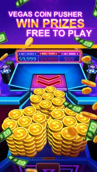 Cash Dozer - Free Prizes Lucky Coin Pusher Casino Screen Shot 0