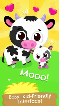 Cute & Tiny Farm Animals - Baby Pet Village Screen Shot 4