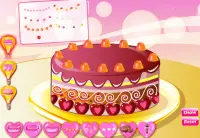 Украсить торт Игры для девочек Screen Shot 4