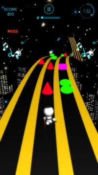 Beat Runner - EDM Music Tiles game Screen Shot 6