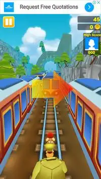 Cool Subway Surf - Train Endless Run Screen Shot 1