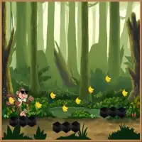 Monkey Jungle Running banana Screen Shot 0