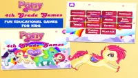 Pony Games for Fourth Grade Screen Shot 0