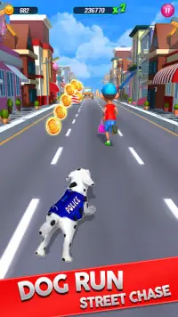 Police Dog Run: Street Chase Screen Shot 0