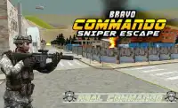 Bravo Commando Sniper Escape Screen Shot 0