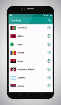 Countries & Capitals Game -  Flags, Quiz Screen Shot 5