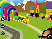 3D đồ chơi xe lửa trò chơi Screen Shot 6