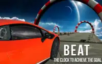 Perfect space stunts car driving Screen Shot 3