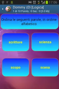 Quiz domande e flag, n. romani e risposte multiple Screen Shot 2