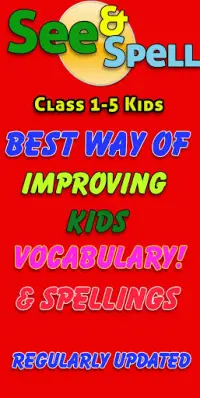 picture spelling games for kids Screen Shot 10
