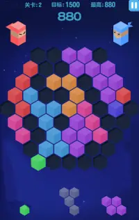 Hexagon Puzzle Legend: Free Screen Shot 4