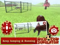 Wild Cow Simulator 3D Game Screen Shot 6