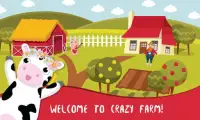 Crazy Farm - Animal School Screen Shot 0