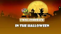 Halloween run - Zombie comeback Screen Shot 5
