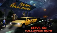 Halloween Night Taxi Driver 3D Car Driving Games Screen Shot 5
