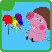 Peppe Pig coloring book