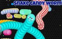 Worm Candy io - Snake Candy Sliter Screen Shot 1