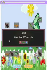 Dinosaurs Match Game Screen Shot 2