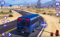 경찰은 시내 버스 버스 시뮬레이터 2019 Screen Shot 3