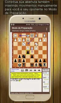 Treinador de xadrez grátis - Repertório Builders Screen Shot 1