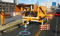 واجب ثقيل شاحنة طريق اعمال بناء يصلح لعبه 3D Screen Shot 1