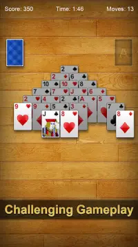 Pyramid Solitaire Screen Shot 1