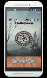 Stickman Archery Halloween Screen Shot 0