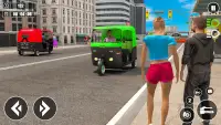 Tuk Tuk Auto Rickshaw Sim 3D Screen Shot 0
