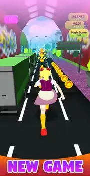 Subway Jojo Siwa Run Game Bows Screen Shot 2