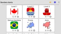 Bendera dari semua negara di dunia - Kuis geografi Screen Shot 7