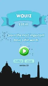 W Quiz Latin Beginner Screen Shot 0