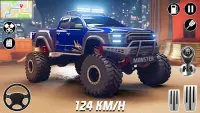 Monster Truck Stunt -Car Crash Screen Shot 5
