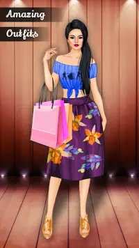 Rich Girl Shopping Style Game Screen Shot 1