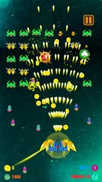 galactic attack : space dust game Screen Shot 1