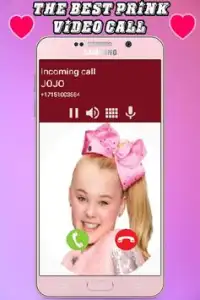 Fake Video & Audio Call From jj American Girl Screen Shot 0