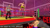 Survival Hell Wrestling: pro Cell Wrestling Games Screen Shot 0