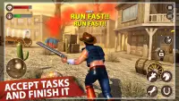 Western Cowboy Action Adventure: Street Gun Fire Screen Shot 1