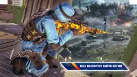 Helicopter Gunship Sniper 3d - Shooting Games 2021 Screen Shot 1