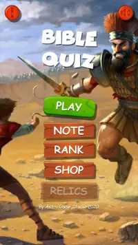 Bible Trivia Questions - Bible Game Screen Shot 0