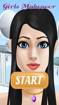 Make-up und Kleid Spiele Screen Shot 0