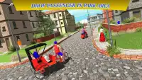 Cycle Rickshaw Driving Simulator 2018: Tuk Tuk Sim Screen Shot 8