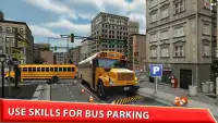 SchoolBus Parking Driving Test Screen Shot 4