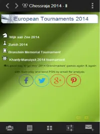 Chess Games European championship tournaments Free Screen Shot 0