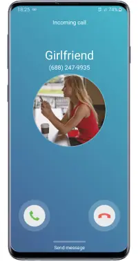 Fake call girlfriend prank Screen Shot 0