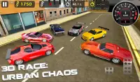 3d Race : Urban Chaos Screen Shot 3