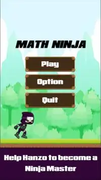 Math Ninja Screen Shot 0